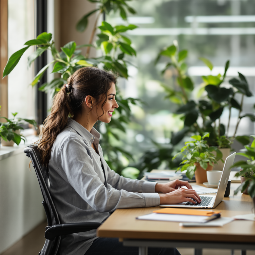 biofilní design kancelář