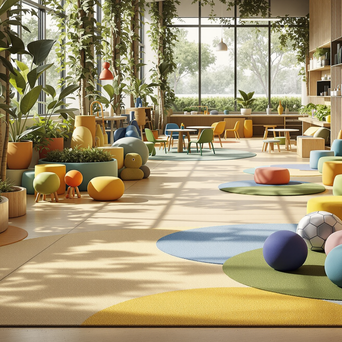 herna v biofilním designu